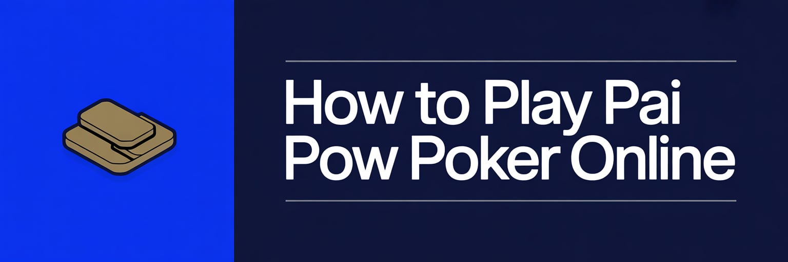 How to Play Pai Gow Poker Online
